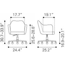 Zuo Keen Office Chair