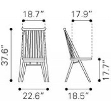 Zuo Bellevue Dining Chair