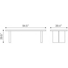 Zuo Windsor Dining Table