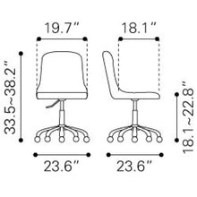 Zuo Coco Office Chair