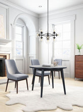 Zuo Raven Round Dining Table Black