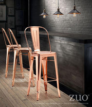 Zuo Elio Bar Chair - Set Of 2