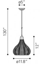 Zuo Nezz Ceiling Lamp