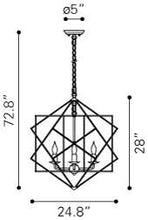 Zuo Penta Ceiling Lamp