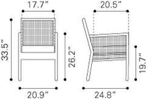 Zuo Coronado Dining Chair - Set Of 2