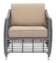 Zuo Trek Beach Arm Chair