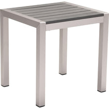 Zuo Cosmopolitan Side Table B. Aluminum