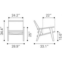 Zuo South Port Arm Chair