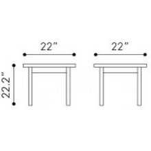 Zuo South Port End Table