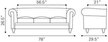 Zuo Aristocrat Sofa
