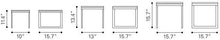Zuo Civic Center Nesting Tables