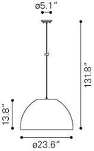 Zuo Marble Ceiling Lamp