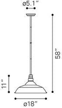 Zuo Tin Ceiling Lamp