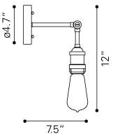 Zuo Miserite Wall Lamp