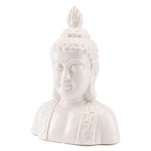 Zuo Distressed Buddha Head Ivory