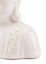 Zuo Distressed Buddha Head Ivory
