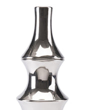 Zuo Pyramid Large Vase Silver