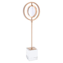 Zuo Magnifier With Stand Antique Brass