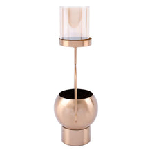 Zuo Candle Holder Antique Brass