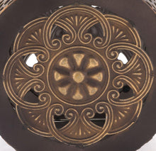 Zuo Flores Lantern Small Black & Gold