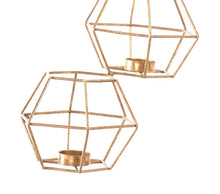 Zuo Wall Candle Holder Gold - Set Of 5