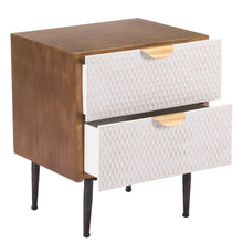 Zuo Honeycomb End Table Antique