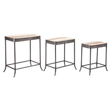 Zuo Muticolor Tables Antique - Set Of 3