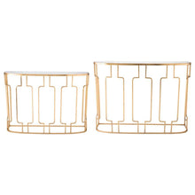 Zuo Roma Console Tables Gold - Set Of 2
