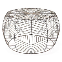 Zuo Wired Table - Black & Gold