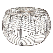 Zuo Wired Table - Black & Gold