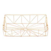 Zuo Rectangular Trays Gold - Set Of 3
