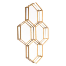 Zuo Honeycomb Mirror Gold