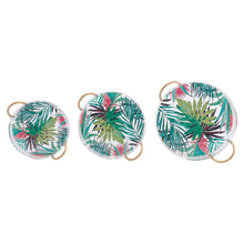 Zuo Tropical Trays Multicolor - Set Of 3