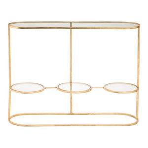 Zuo Aron Console Table - Gold