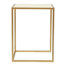 Zuo Kensington Nesting Tables Stone & Brass