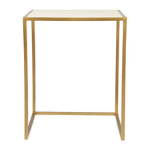 Zuo Kensington Nesting Tables Stone & Brass