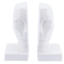 Zuo Face Bookends White