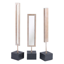 Zuo Vita Figurines Silver & Black - Set Of 3