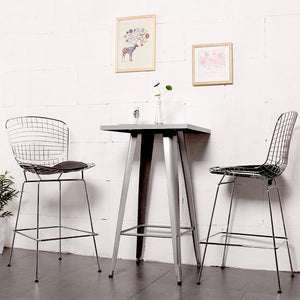 Mod Made Chrome Wire Counter Stool