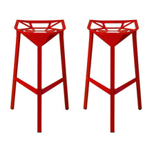 Mod Made Geometric Aluminum Barstool 2-Pack