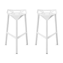 Mod Made Geometric Aluminum Barstool 2-Pack