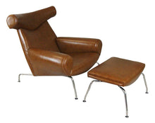 Mod Made Bull Lounge Chair & Ottoman