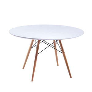 Mod Made Paris Tower Round Table Wood Leg - Out of Stock