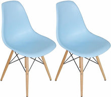 Mod Made Paris Tower Side Chair Wood Leg 2-Pack