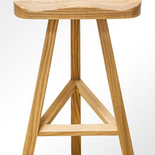 Mod Made Hemi Wood Barstool