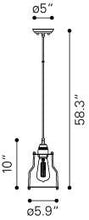 Zuo Adamite Ceiling Lamp
