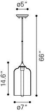 Zuo Bismite Ceiling Lamp