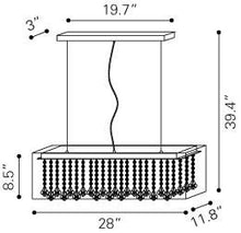 Zuo Blast Ceiling Lamp