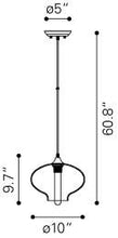 Zuo Borax Ceiling Lamp
