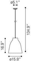 Zuo Bronze Ceiling Lamp